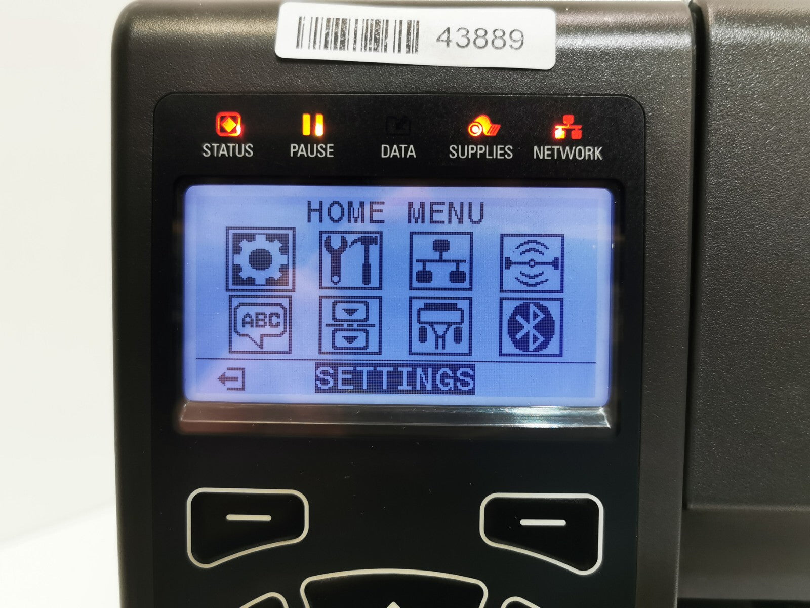 Zebra ZT410 Label Printer - Black / Ethernet / USB / RS232 / PSU Included