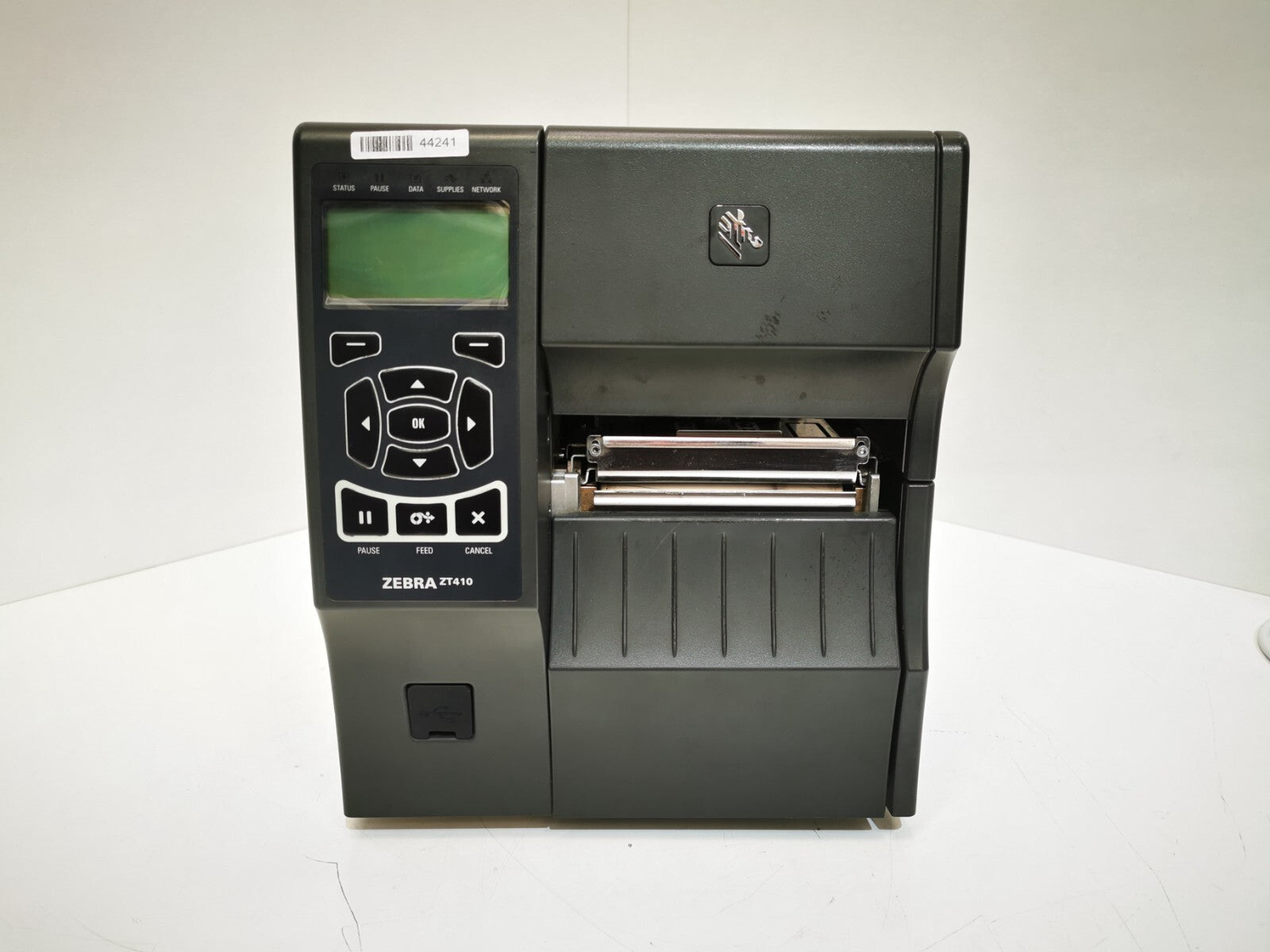 Zebra ZT410 Label Printer - Black / Ethernet / USB / RS232 / PSU Included