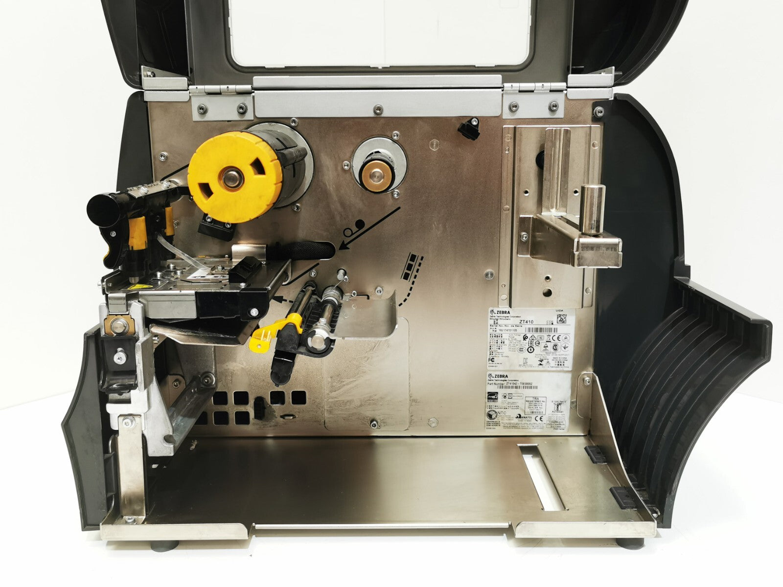 Zebra ZT410 Label Printer - Black / Ethernet / USB / RS232 / PSU Included