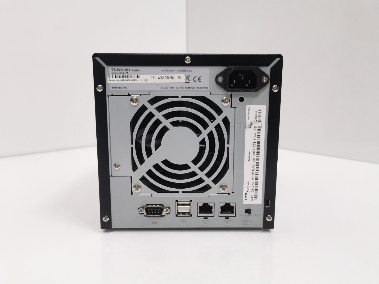 Buffalo TeraStation LS-WXL/R1 - 2-Bay NAS/NO CADDIES INCLUDED/NO HDD INCLUDED