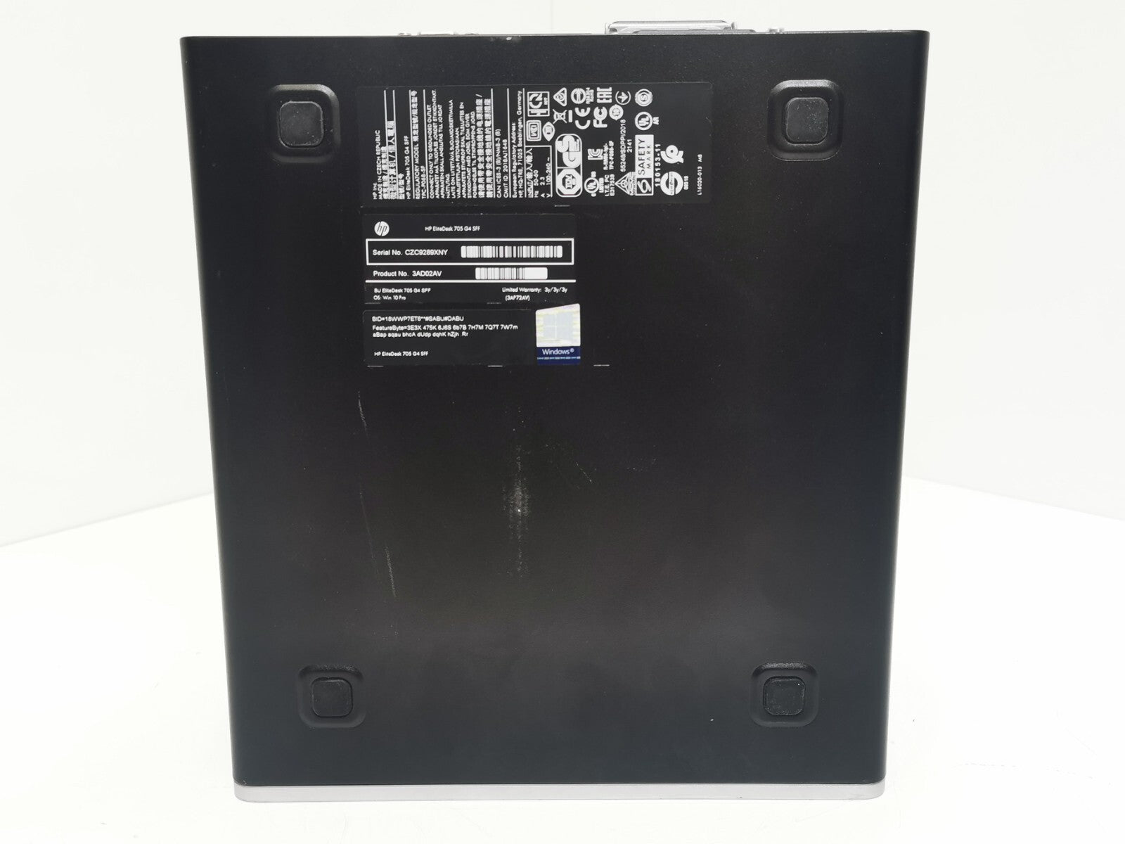 HP EliteDesk 705 G4 SFF PC - AMD Ryzen 3 / 8GB RAM / 256GB SSD / Windows 11 Pro