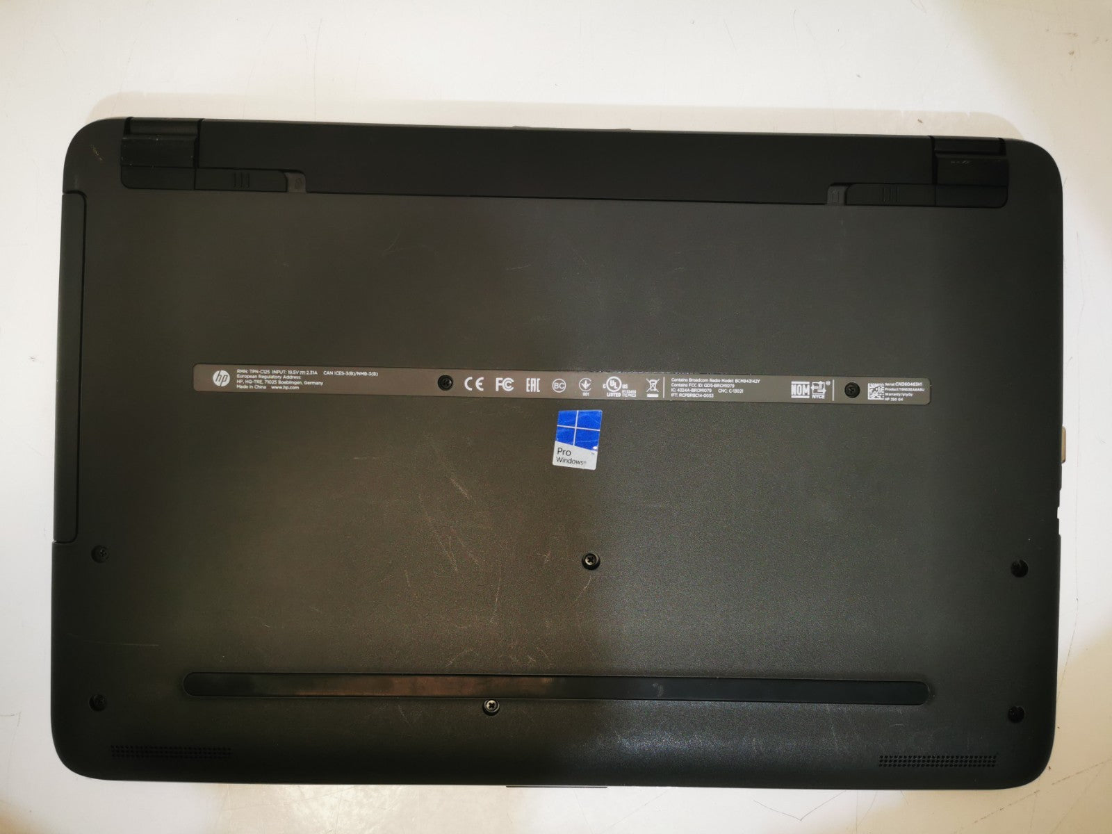 HP Notebook 250 G4 Windows 11 15.6" Laptop Intel i5 8GB 120GB SSD - Defects