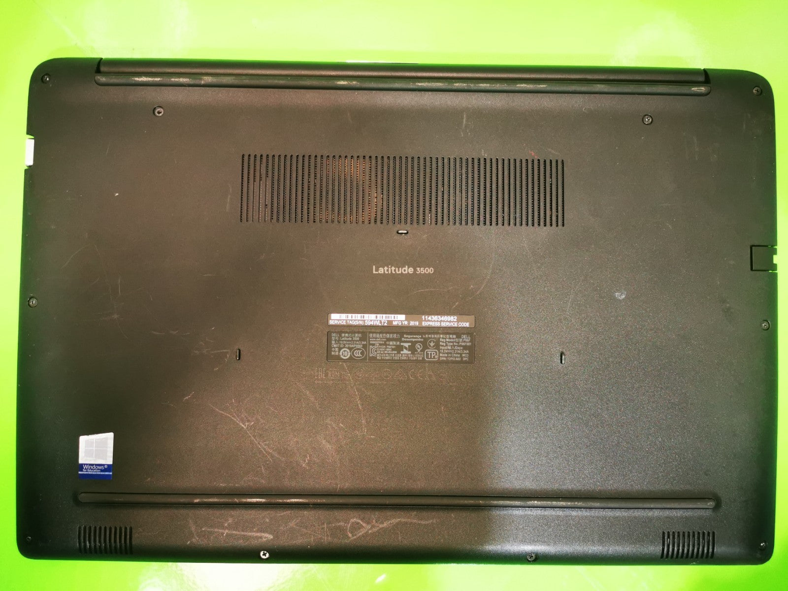 Dell Latitude 3500 15.6" Laptop - 8th Gen i5 / 8GB RAM / 128GB SSD /Minor Defect