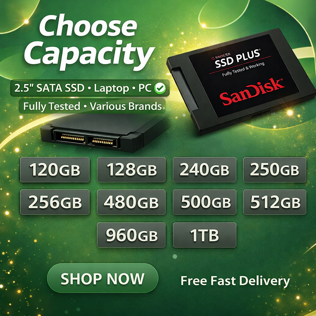 2.5” SATA SSD 120GB 128GB 240GB 256GB 500GB 512GB Solid State Drive Wholesale