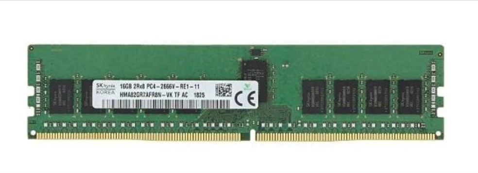 SKhynix 16GB DDR4 2Rx8 PC4-2666V HMA82GR7AFR8N-VK RAM RDIMM ECC Server