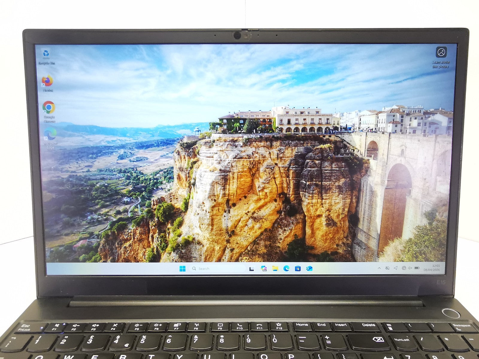 Lenovo ThinkPad E15 Gen 3 Ryzen 5 5500U 8GB RAM  256GB SSD - Windows 11 Laptop