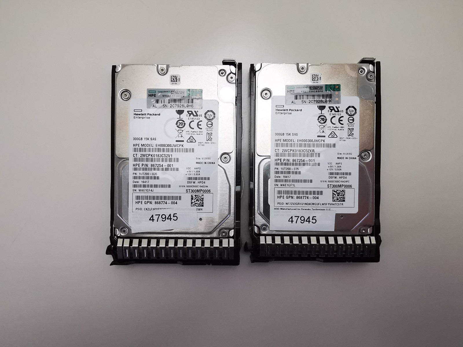 HPE ProLiant DL360 Gen10 Server 2x Xeon Silver 4110, 8GB RAM 2x300GB 600GB SAS