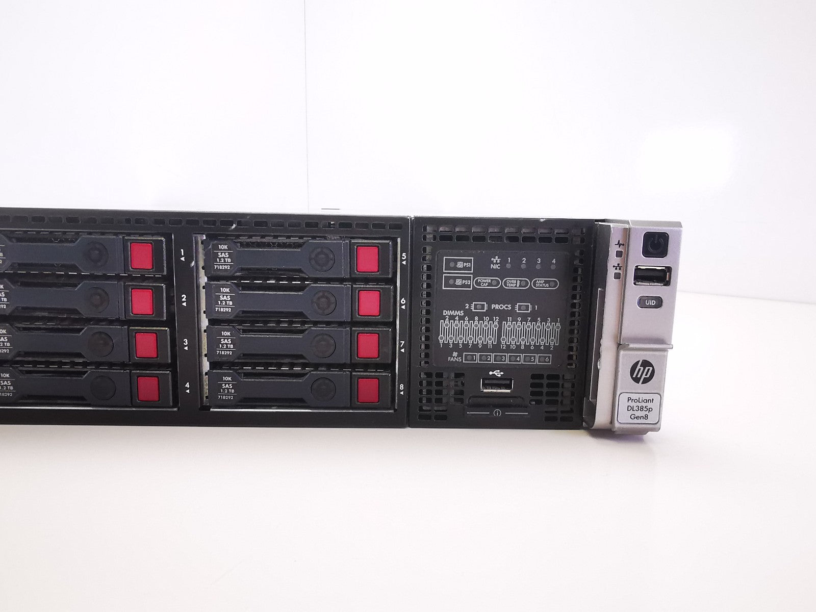 HP Proliant DL385p GEN8 G8 2xAMD 6344 2.60GHz 96GB RAM 8x2.5" Bay 2U Server