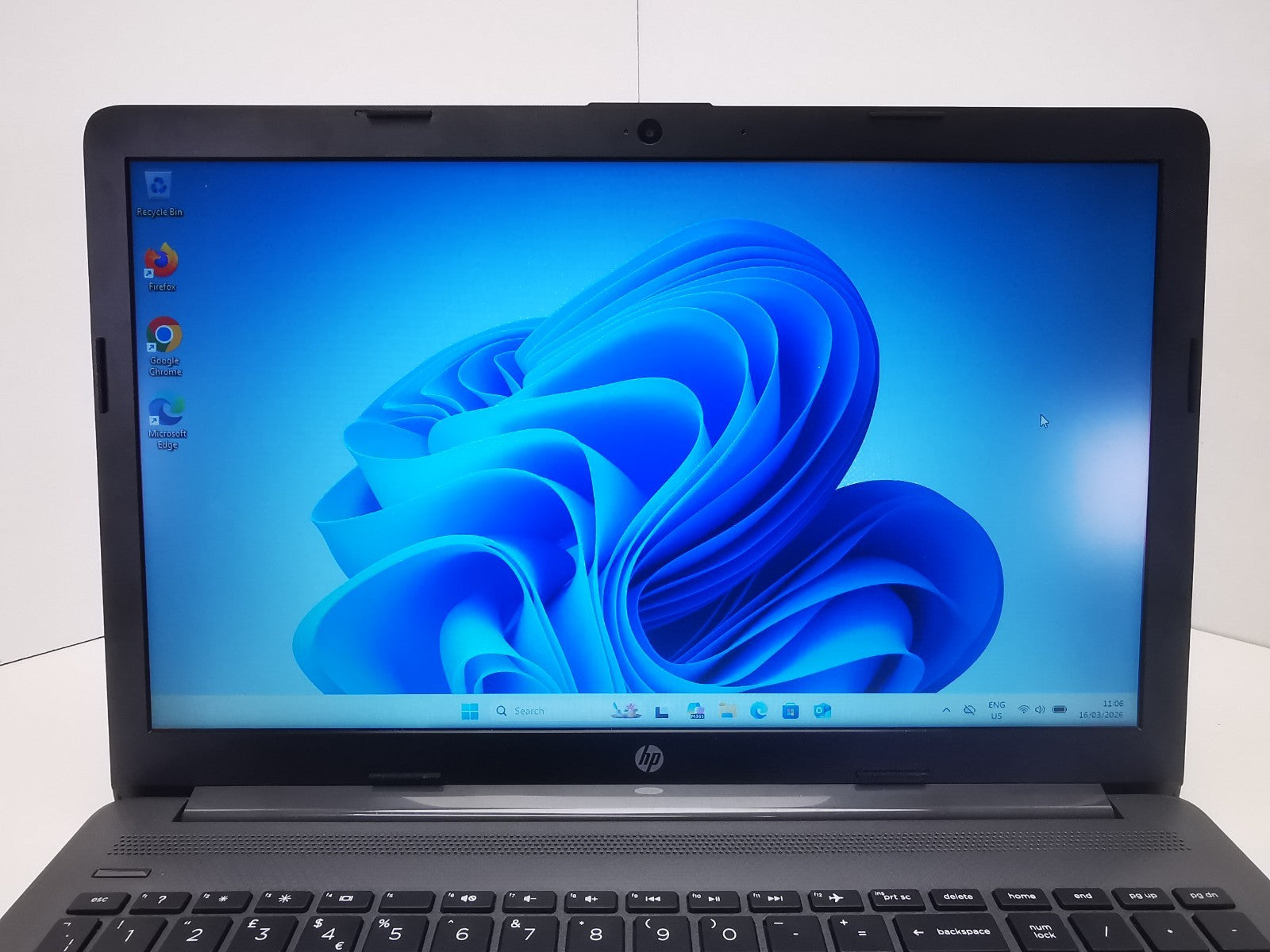 HP 250 G7 15.6" Laptop - Intel Celeron N4020/4GB RAM/120GB SSD/Win 11 Pro