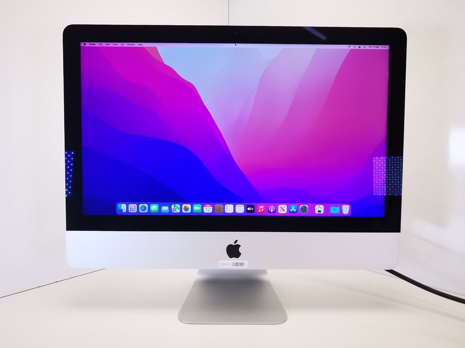 Apple iMac Late 2015 (A1418) 21.5" - Intel i5/8GB RAM/1TB HDD/MacOS Monterey