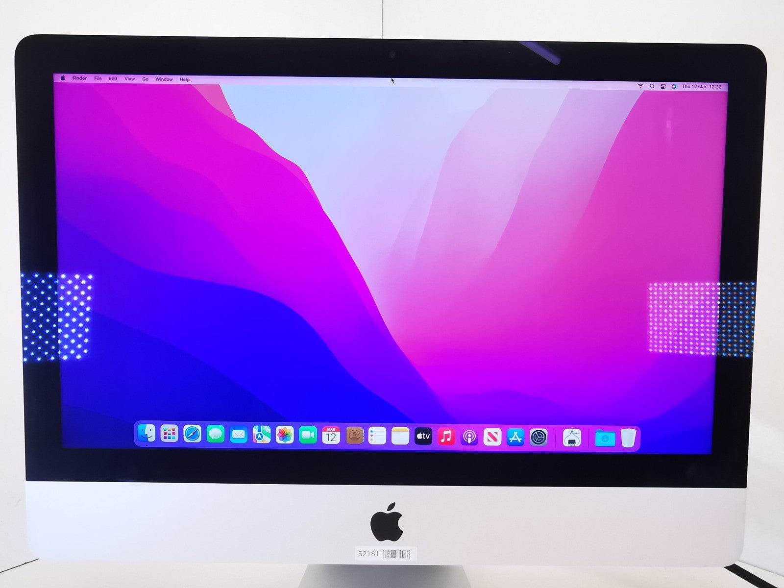 Apple iMac Late 2015 (A1418) 21.5" - Intel i5/8GB RAM/1TB HDD/MacOS Monterey
