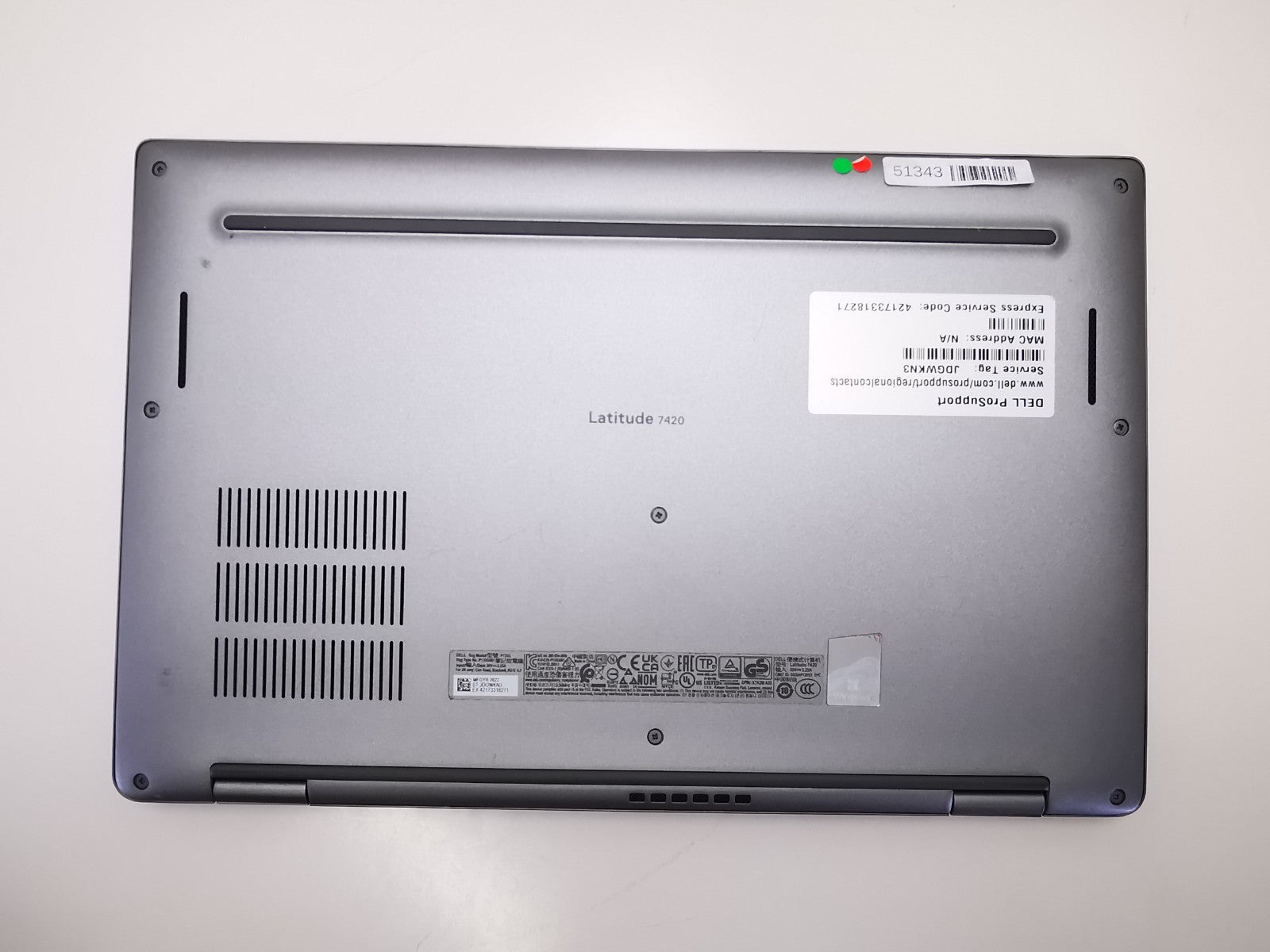 Dell Latitude 7420 14" Laptop - 11th Gen i5/8GB RAM/256GB NVMe SSD/ Win 11 Pro