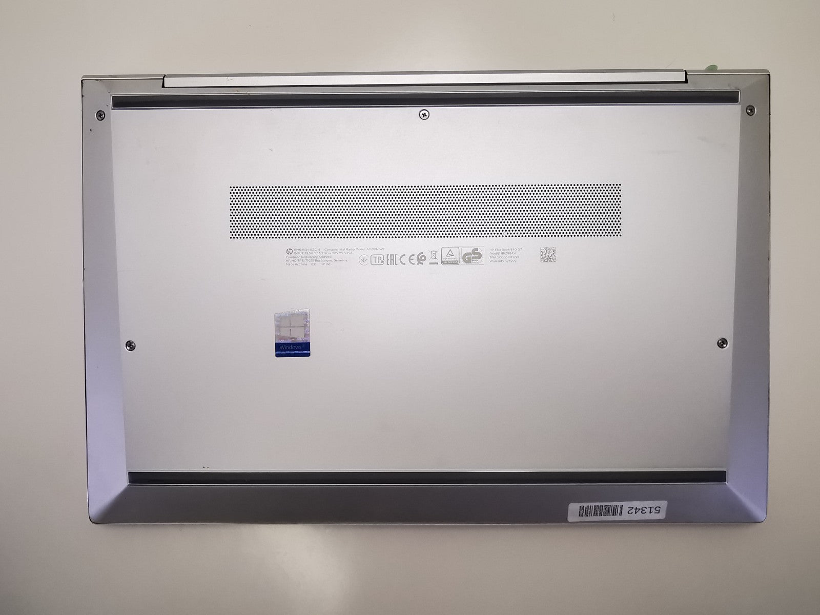 HP EliteBook 840 G7 14" Laptop - 10th Gen i5/8GB RAM/256GB NVMe SSD/Win 11 Pro