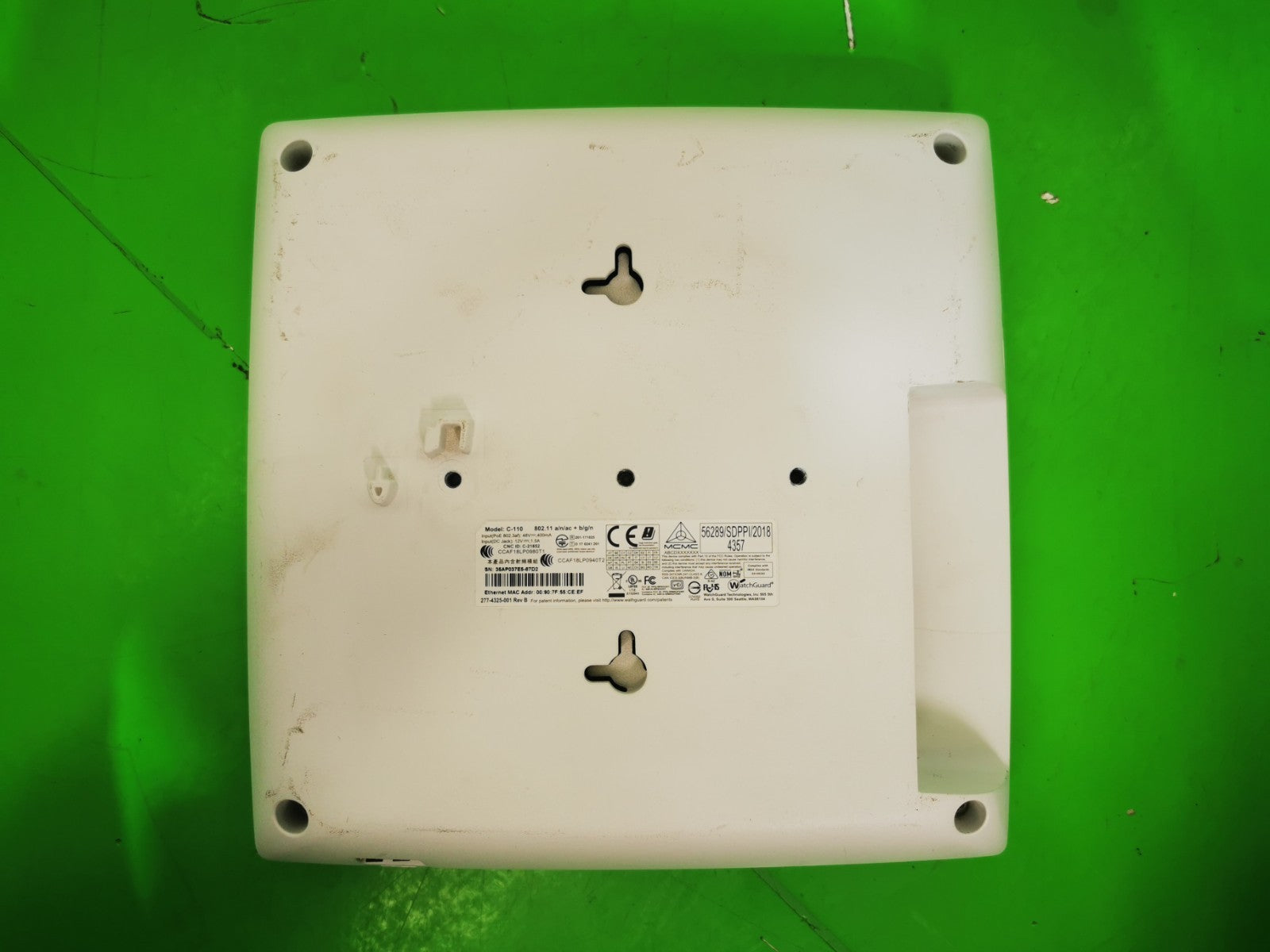 WatchGuard AP325 Wireless Access Point – Dual-Band PoE, No PSU or Mount