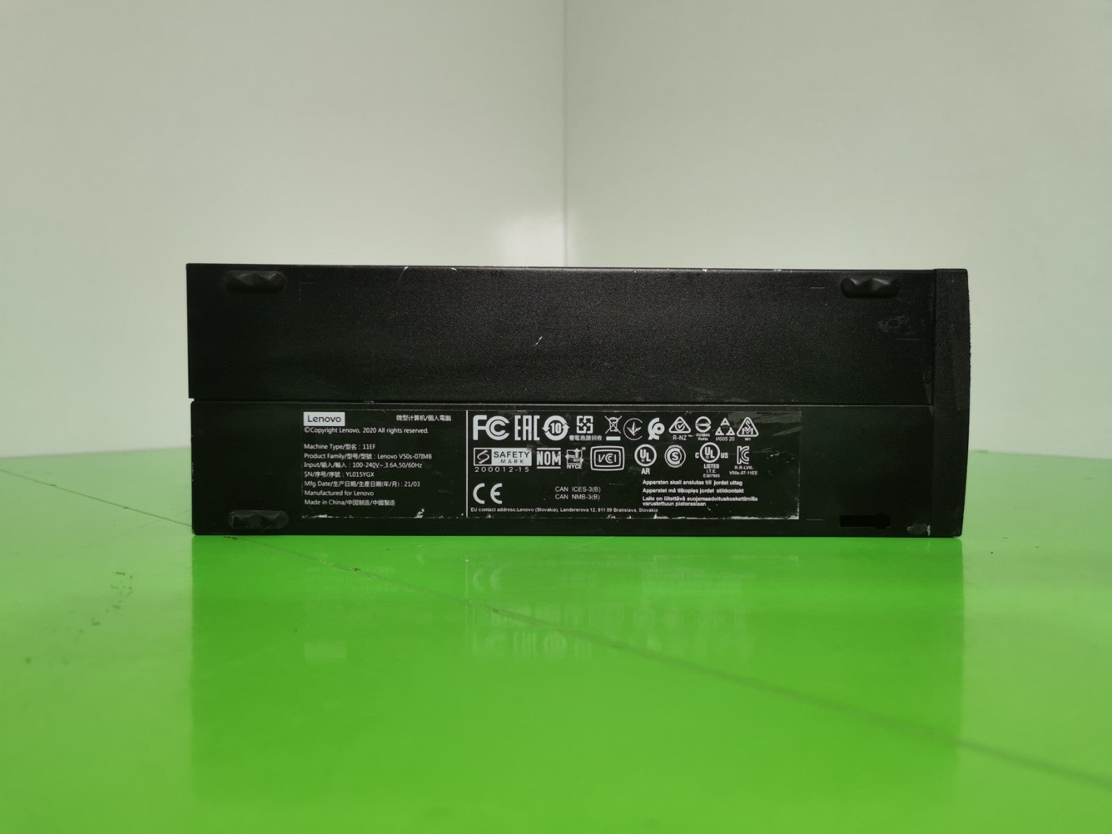 Lenovo V50s-071MB SFF PC - 10th Gen i5/8GB RAM/256GB SSD/Win 11 Pro - USB FAULT