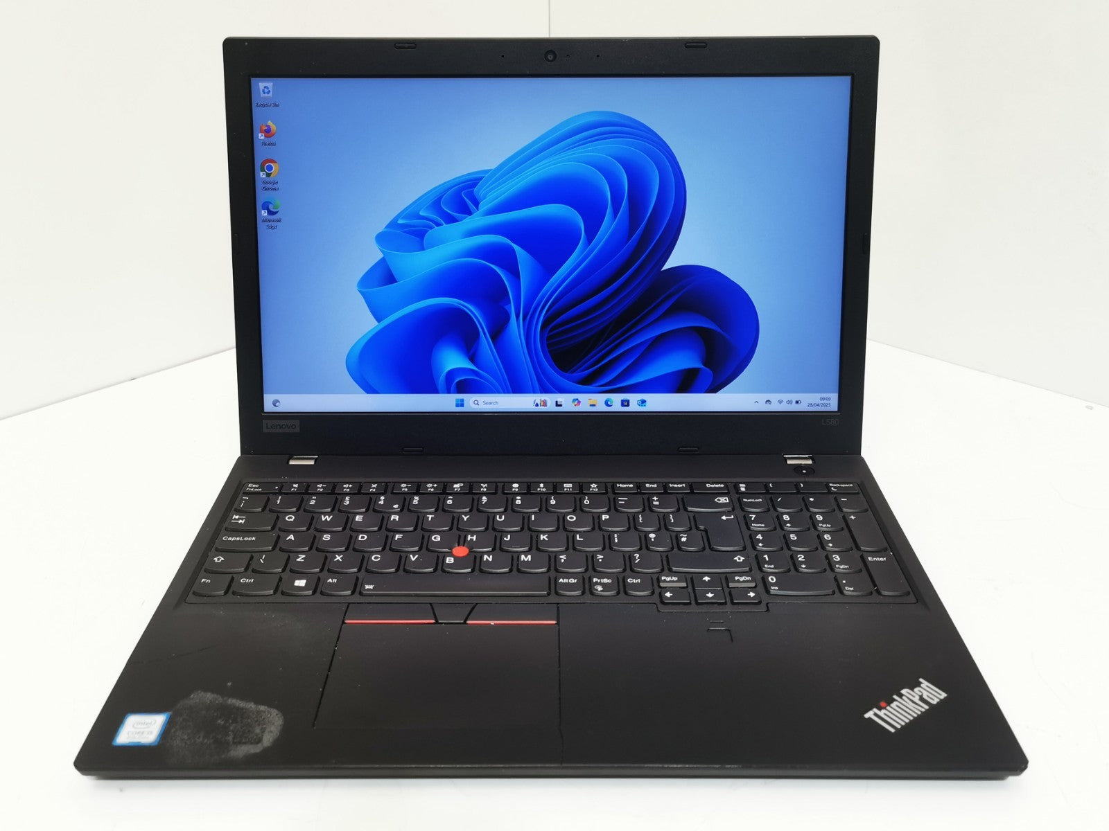 Lenovo ThinkPad L580 15.6″ – i5-8250U, 8GB RAM, 256GB NVMe SSD, Cosmetic Defects