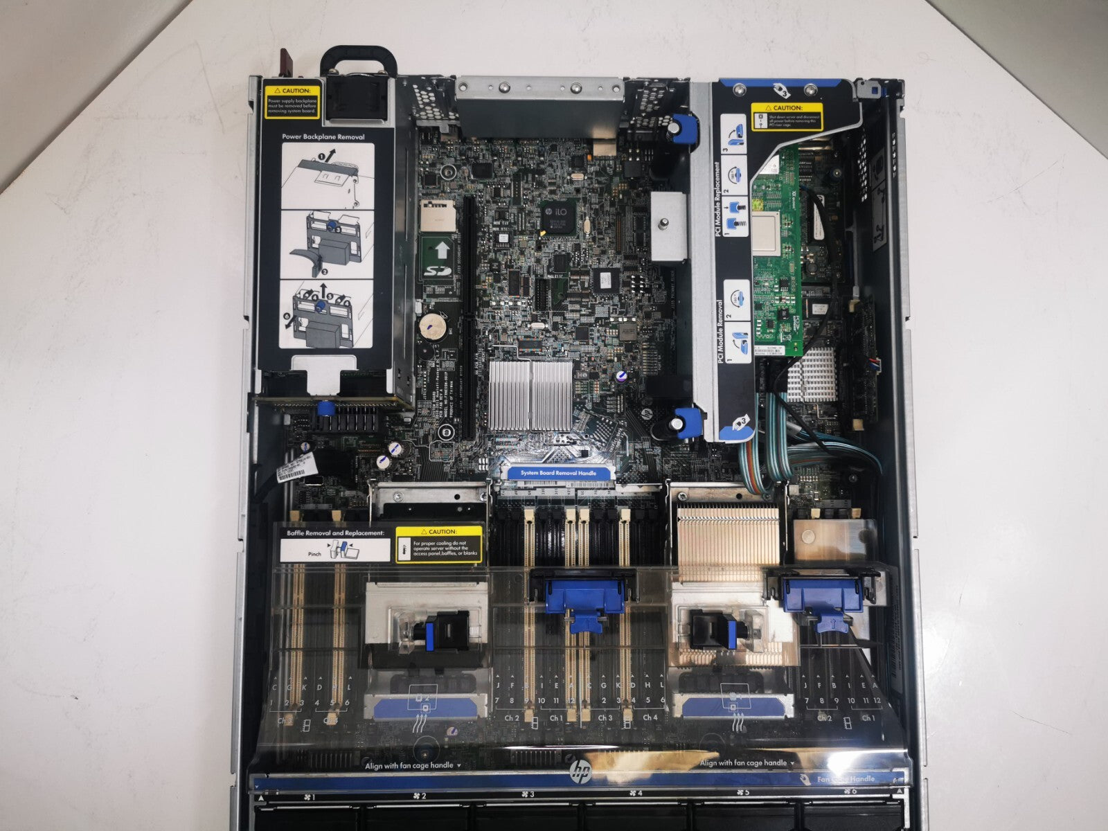 HP ProLiant DL380p Gen8 Rack Server – Intel Xeon, 8GB RAM, No HDDs/Caddies