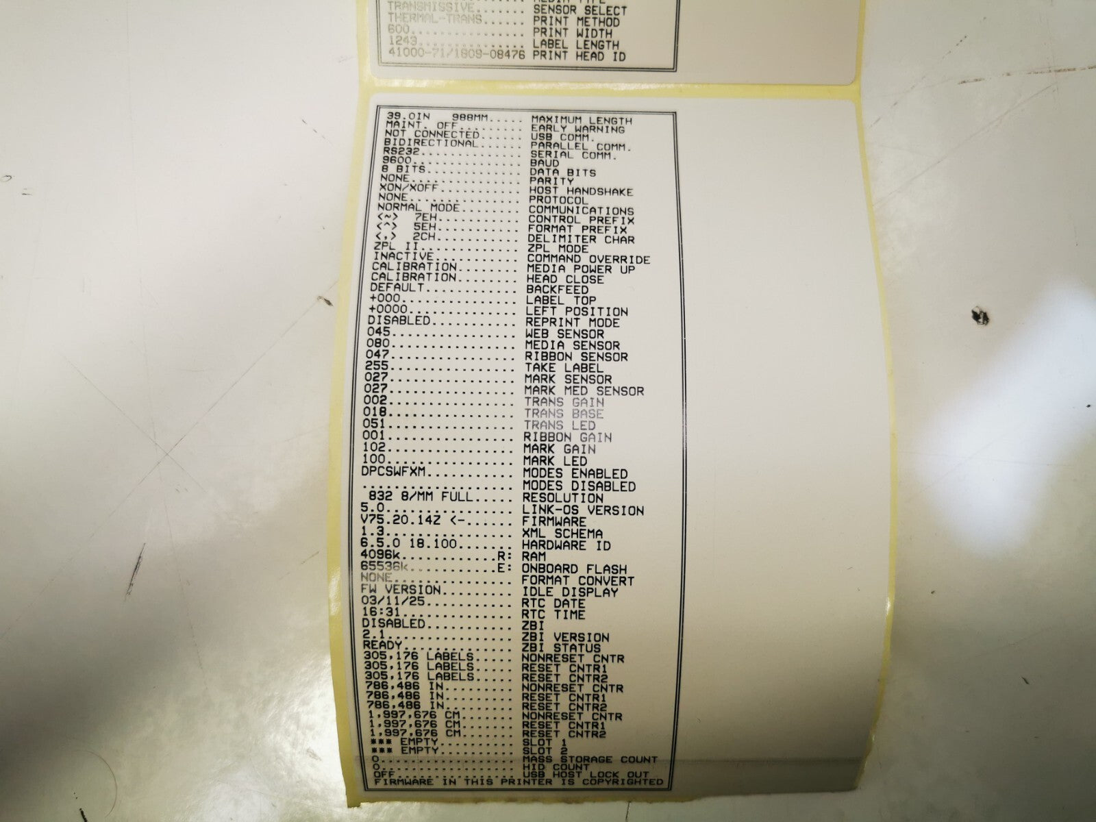 Zebra ZT410 Industrial Label Printer – Ethernet/USB/RS-232, PSU Included