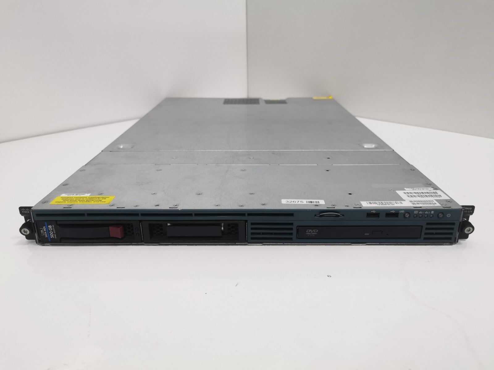 Cisco WAVE-574-K9 V01 1U Rack Server – Intel Xeon 2.66GHz, 3GB RAM, 4-Port LAN