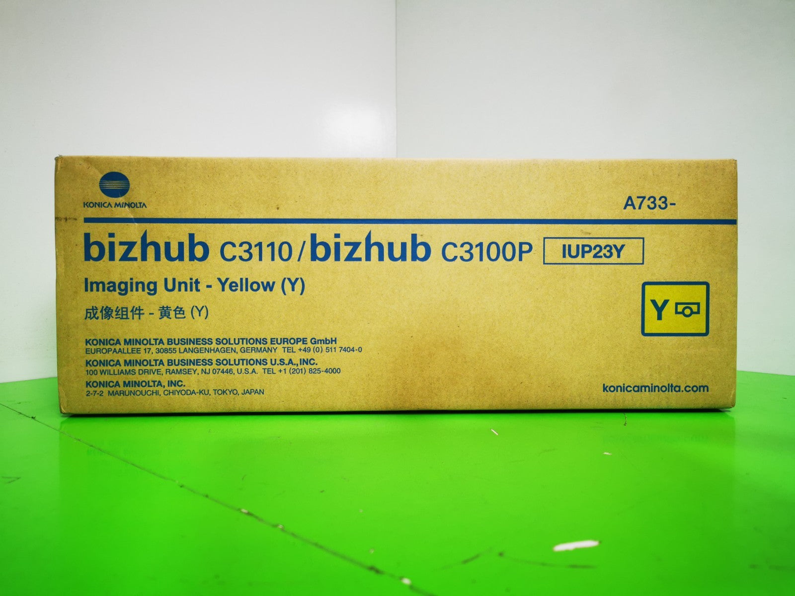 Genuine Konica Minolta IUP23Y Yellow Drum Unit - NEW Sealed inc VAT