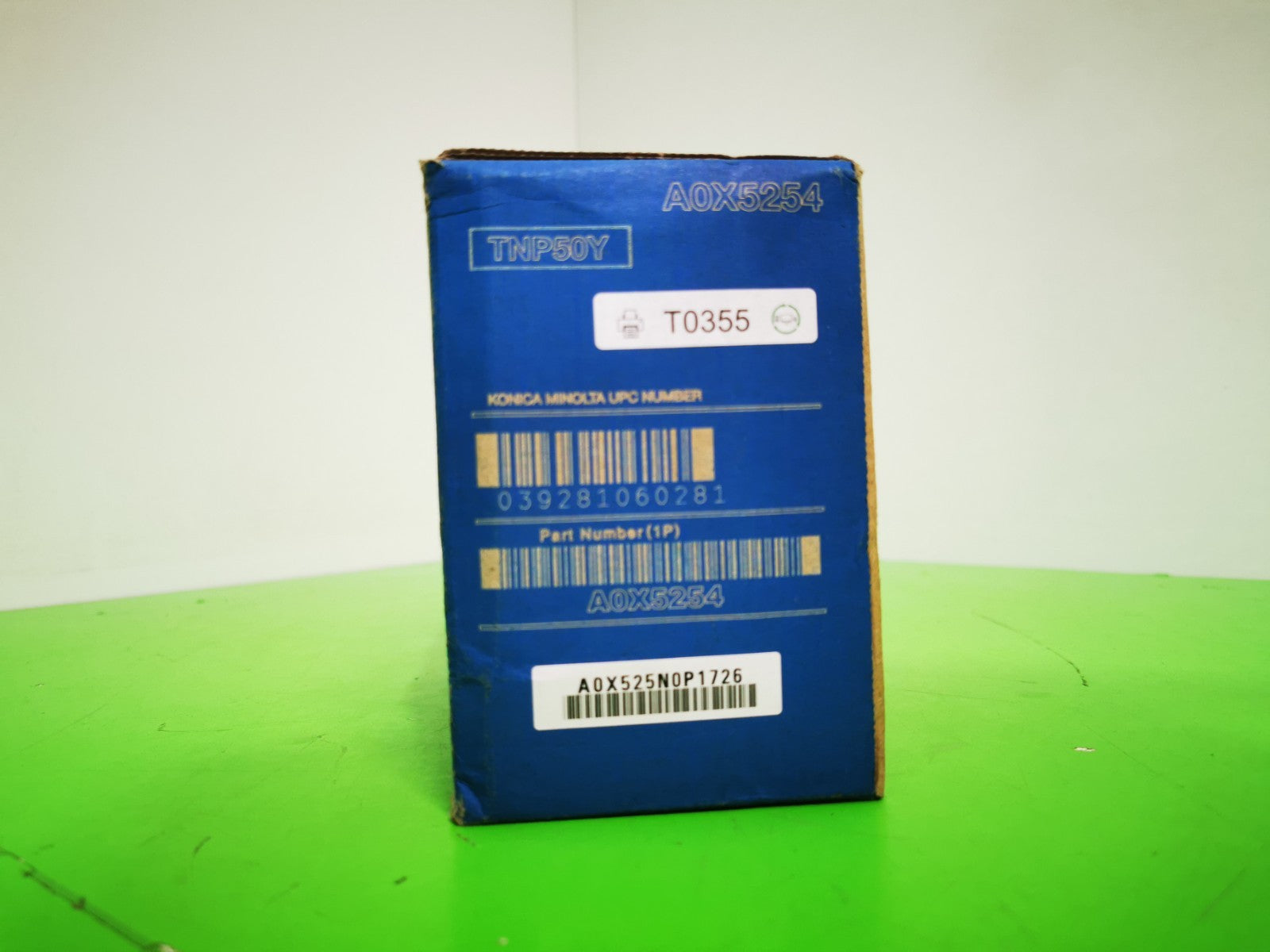 Genuine Konica Minolta TNP50Y -  Yellow Toner Cartridge