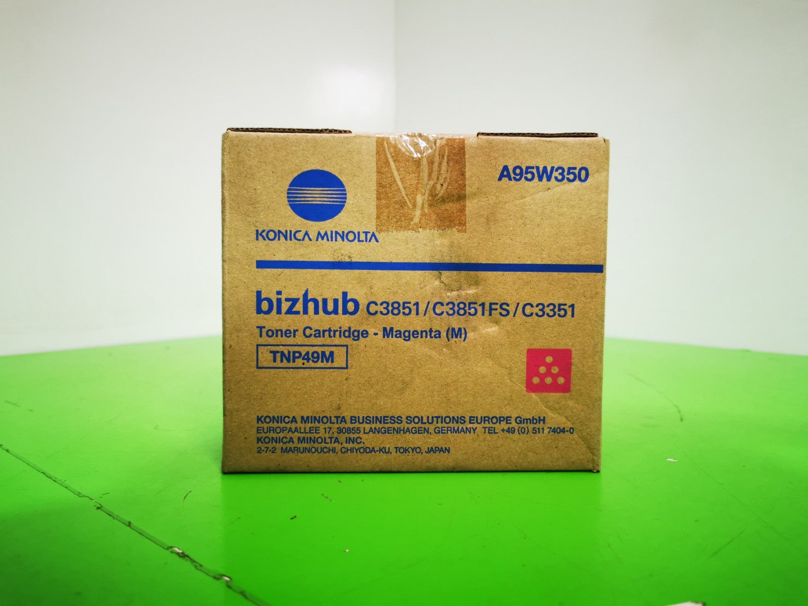 Genuine Konica Bizhub TNP49M Magenta Toner Cartridge