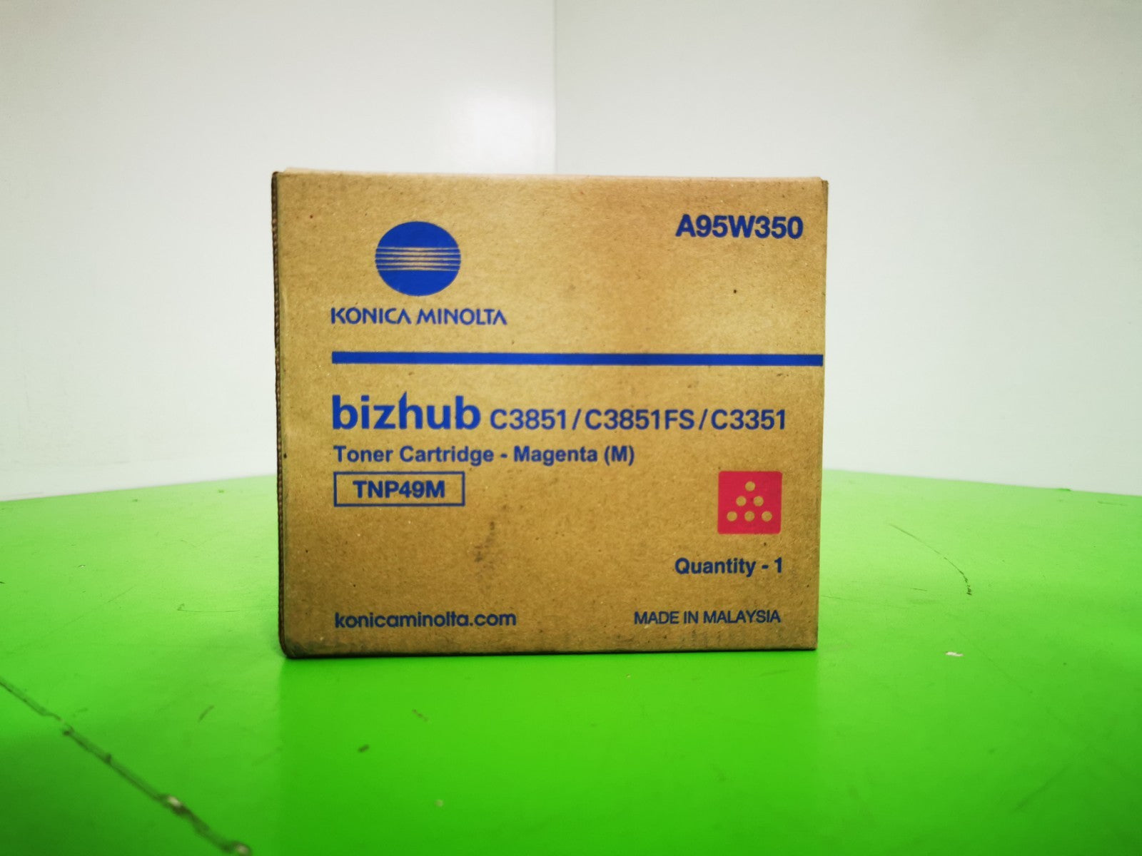 Genuine Konica Bizhub TNP49M Magenta Toner Cartridge