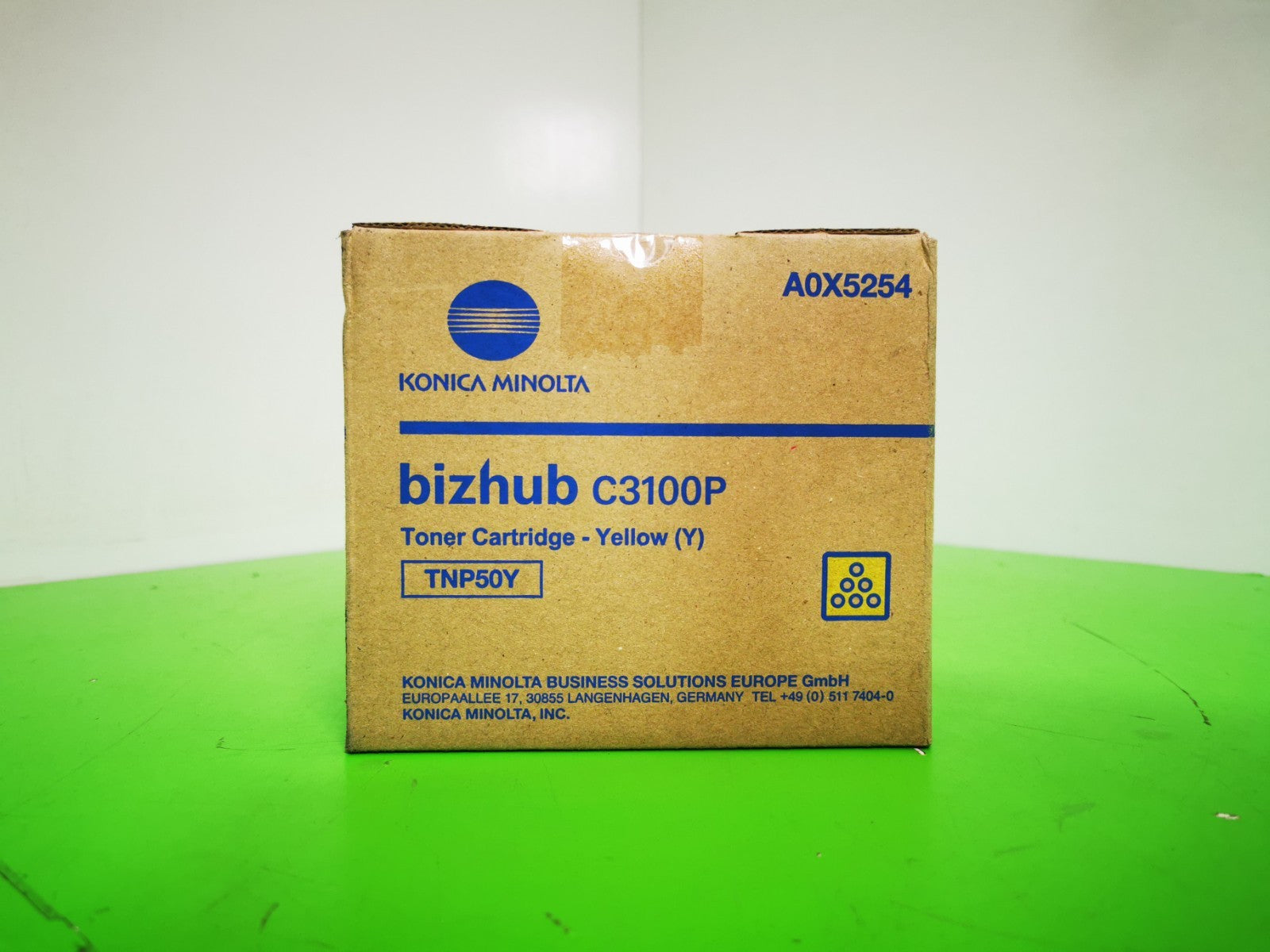 Genuine Konica Minolta TNP50Y -  Yellow Toner Cartridge