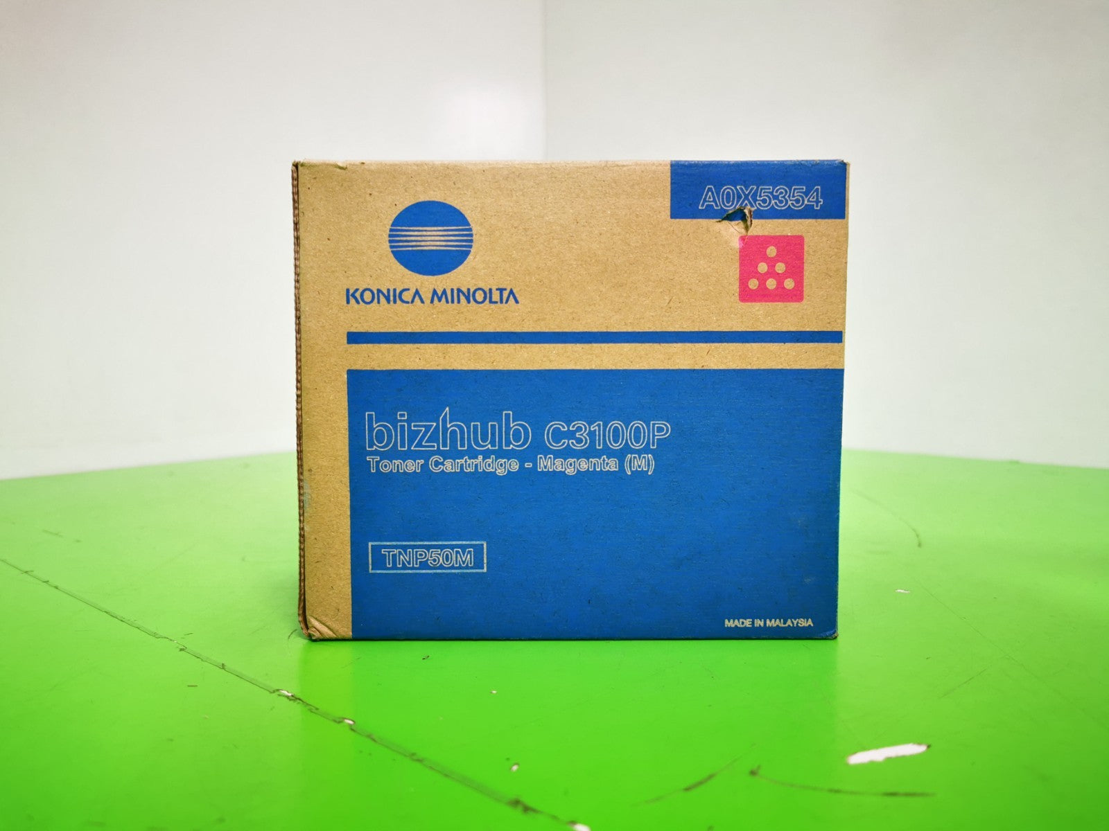 Genuine Konica Minolta TNP50M (A0X5354) Magenta Toner Cartridge