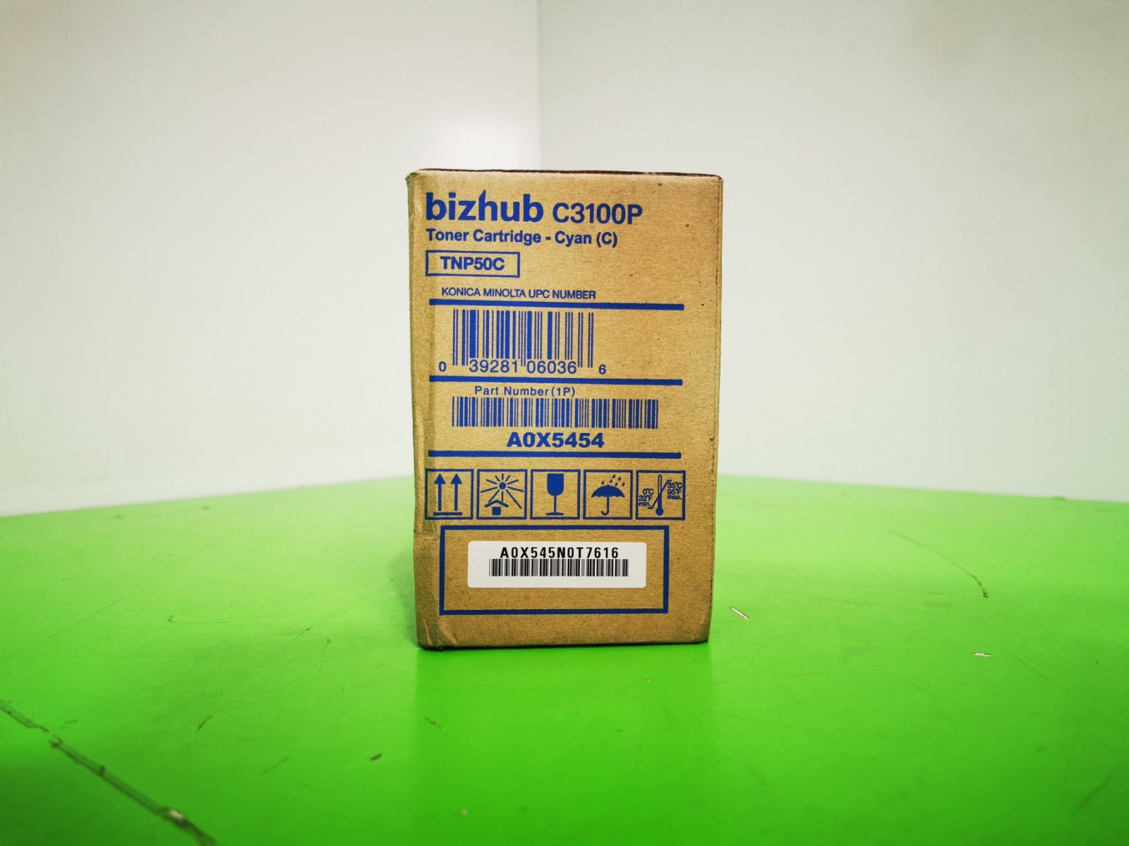 Genuine Konica Minolta TNP50C Cyan Toner Cartridge Bizhub C3100P