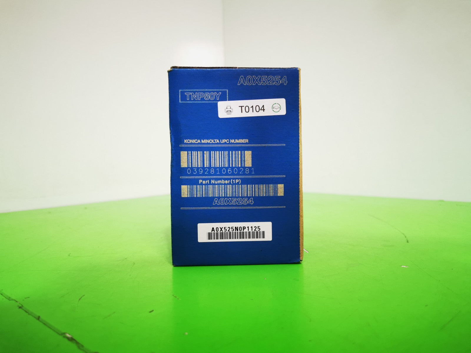 Genuine Konica Minolta TNP50Y (A0X5254) Yellow Toner Cartridge