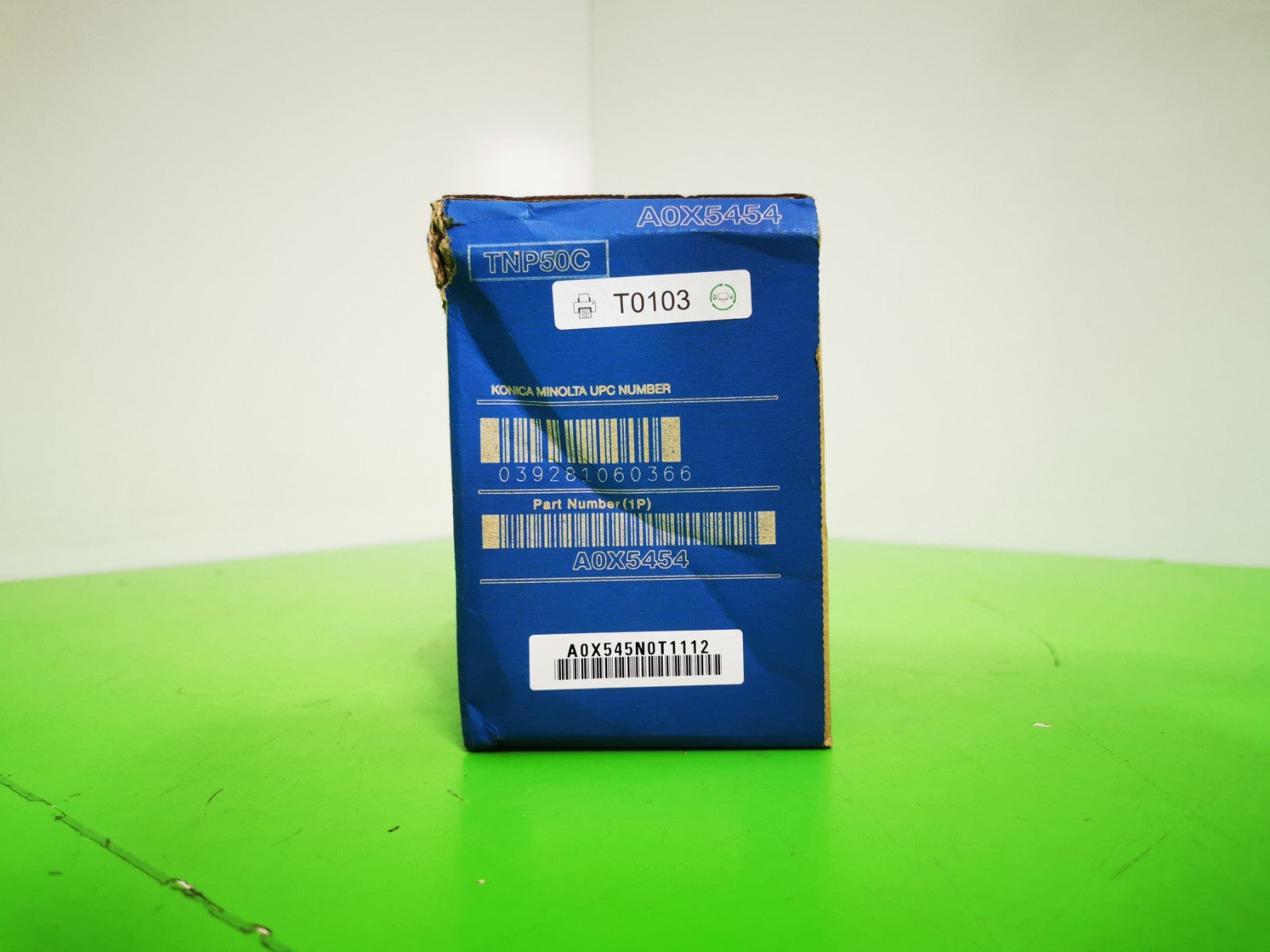 Genuine Konica Minolta TNP50C Cyan Toner Cartridge Bizhub C3100P
