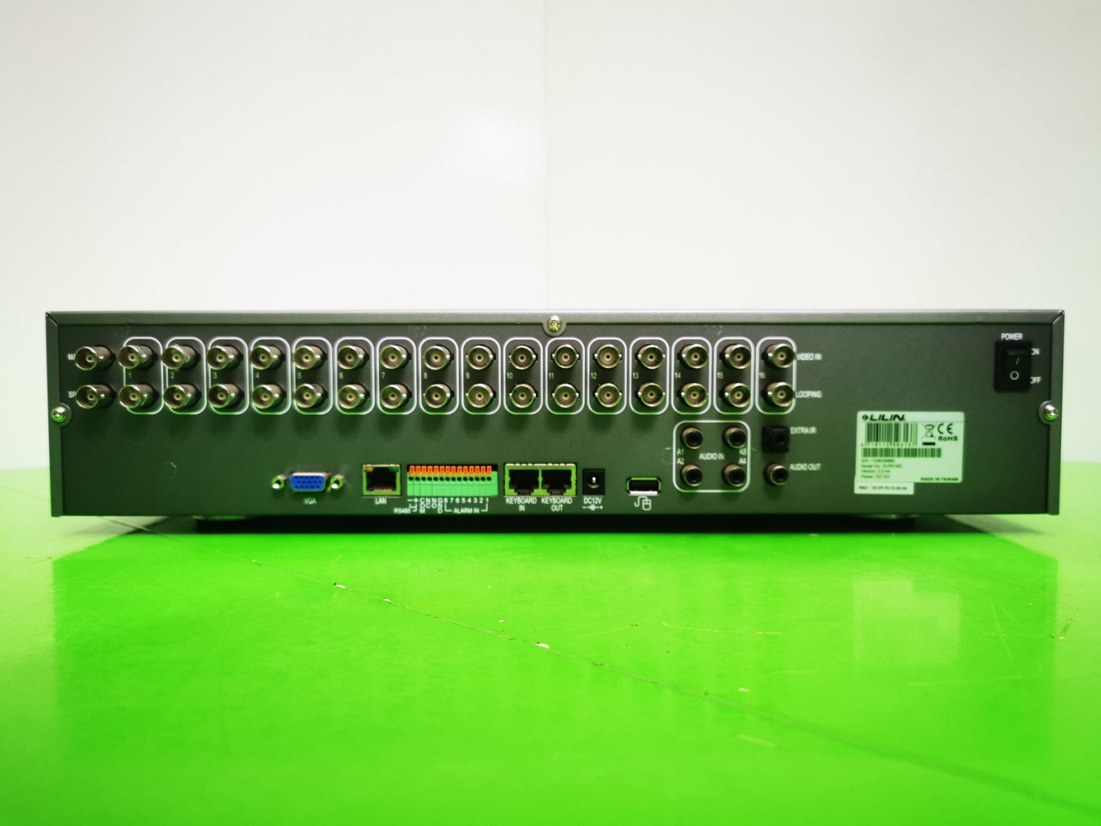 Lilin DVR516D DVR Video Recorder - 16 Channels - DVR - Tested & Working