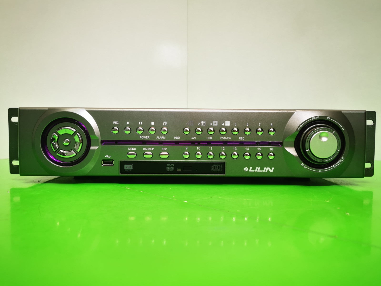 Lilin DVR516D DVR Video Recorder - 16 Channels - DVR - Tested & Working