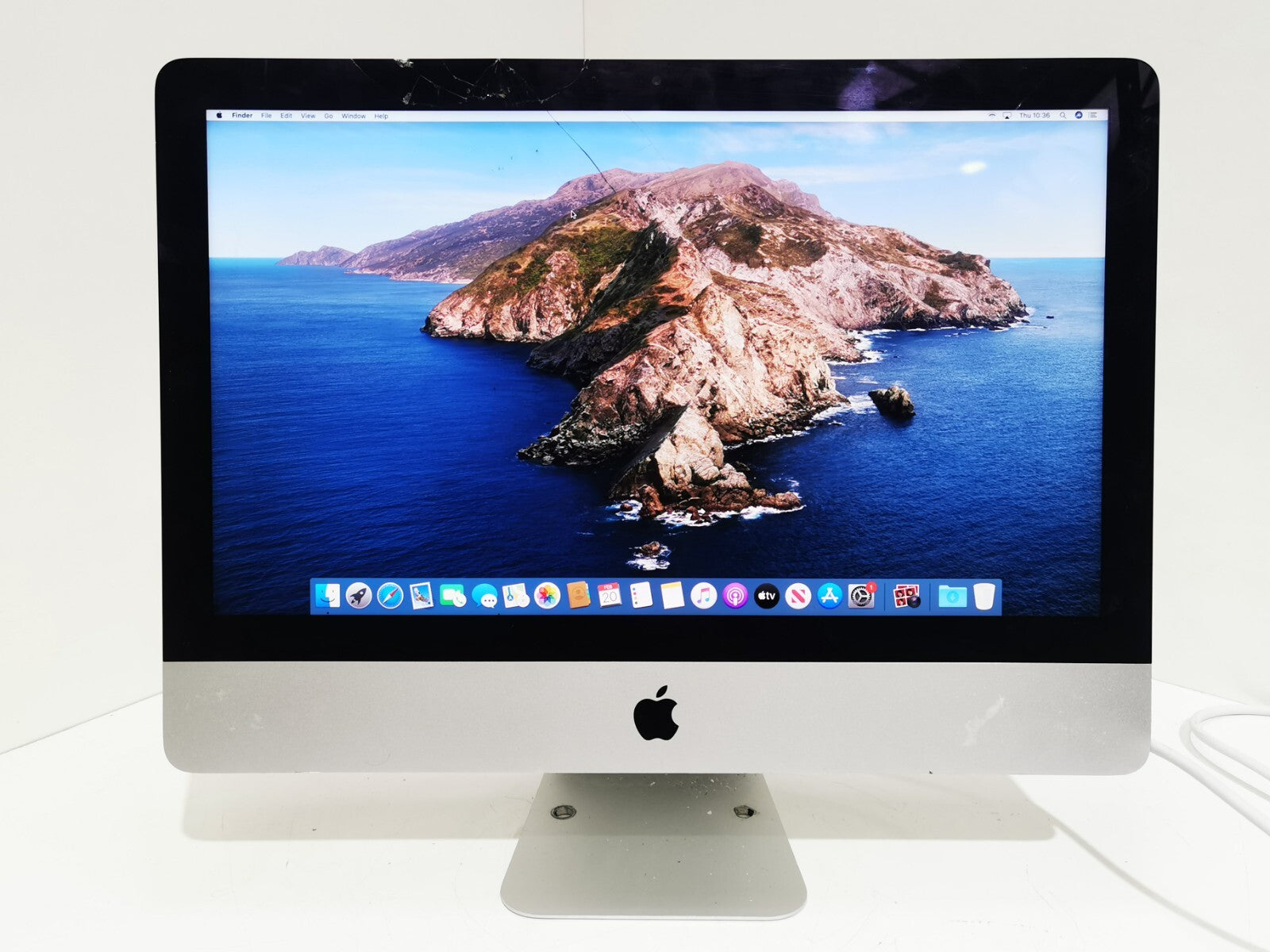 Apple iMac (Late 2012) 21.5" - Intel i5 / 8GB RAM / 1TB HDD / Cracked Screen