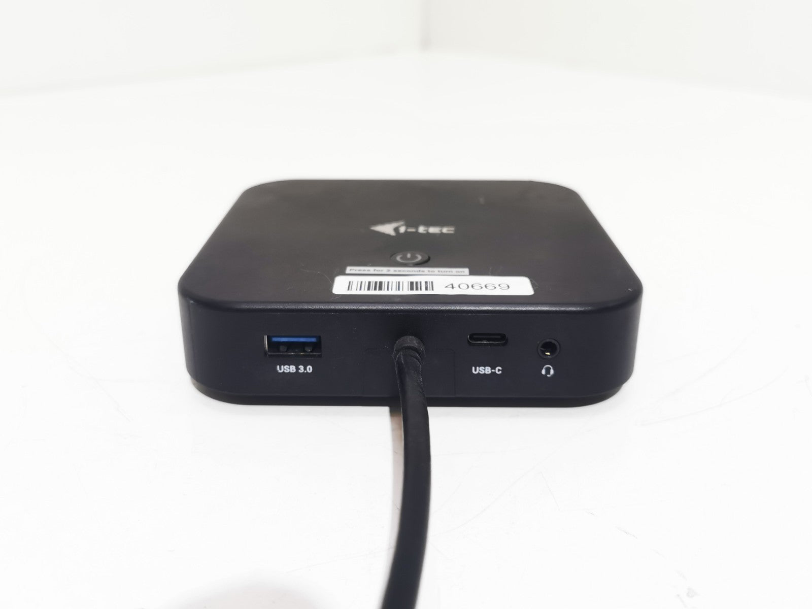 i-tec USB-C Docking Station C31HDMIDPDOCKPD HDMI DisplayPort 4K 100W No PSU