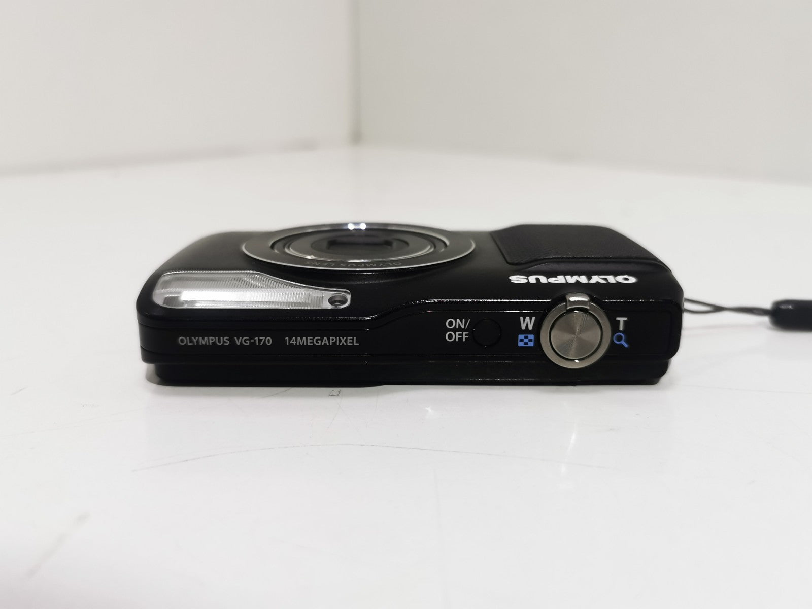 Olympus VG-170 Digital Camera 14MP 5x Optical Zoom Black - No Battery Cover