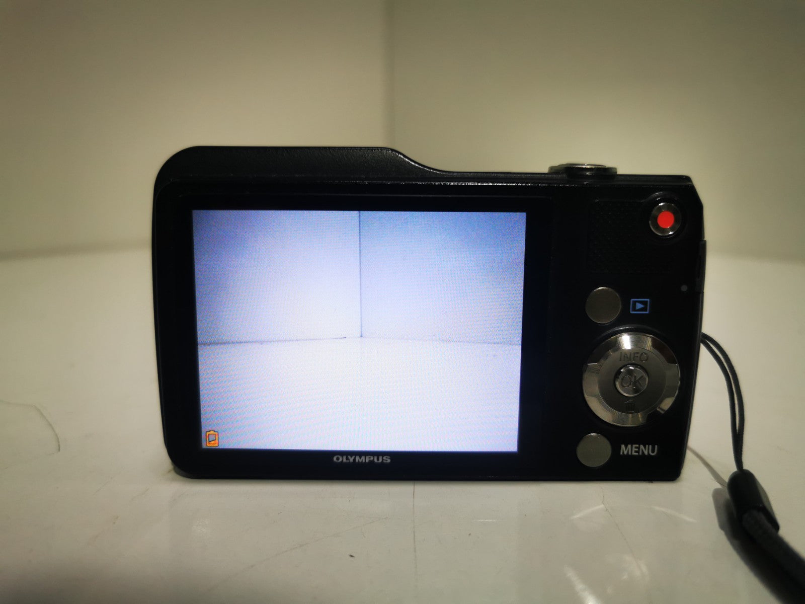 Olympus VG-170 Digital Camera 14MP 5x Optical Zoom Black - No Battery Cover