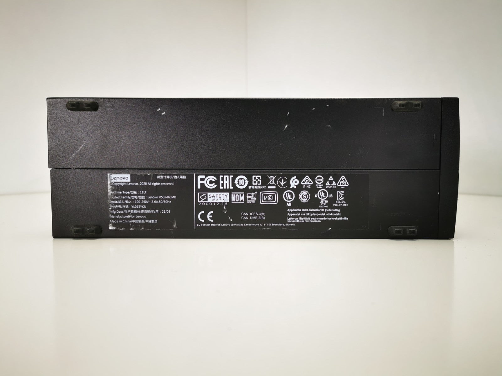 Lenovo V50s-071MB SFF PC - 10th Gen i5/8GB RAM/256GB NVMe SSD/Windows 11 Pro