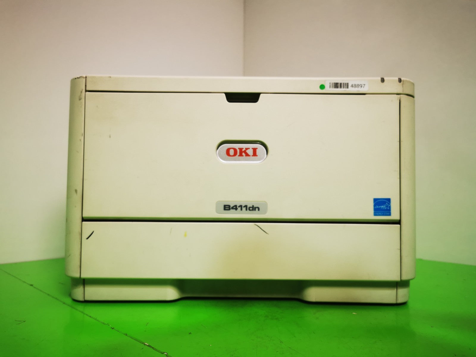 Oki B411dn Monochrome Laser Printer - USB/Ethernet/Parrallel - 56091 Page Count