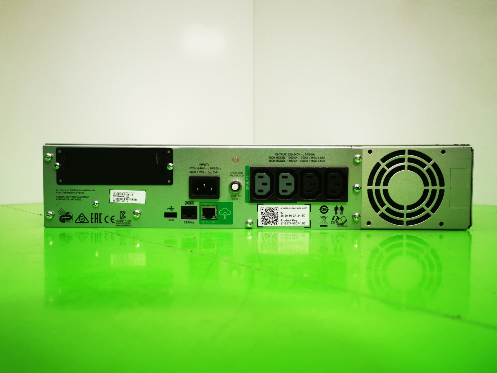 APC Smart-UPS SMT1000RMI2UC 1000VA 2U Rackmount UPS LCD 700W -No Batteries