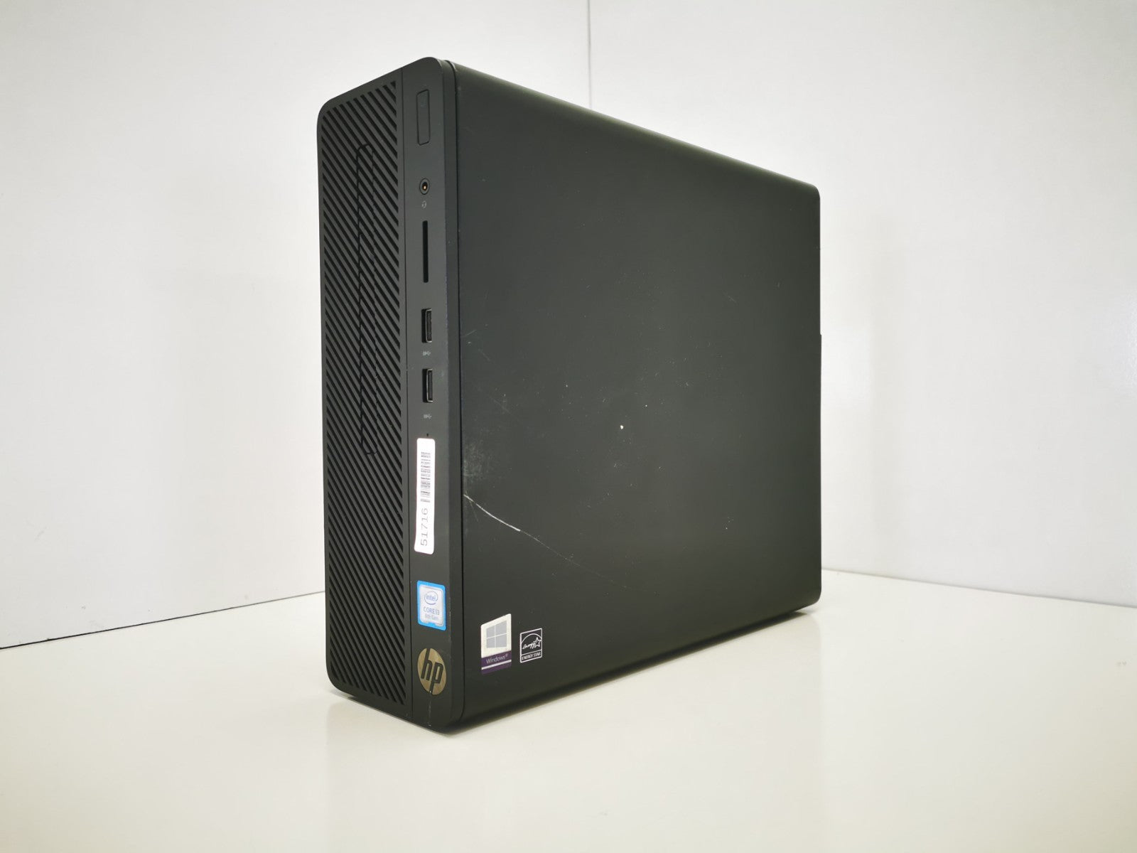 HP 290 G1 SFF Core i3-8100 3.6GHz 8GB RAM 256GB NVMe Windows 11 PC - VGA Faulty