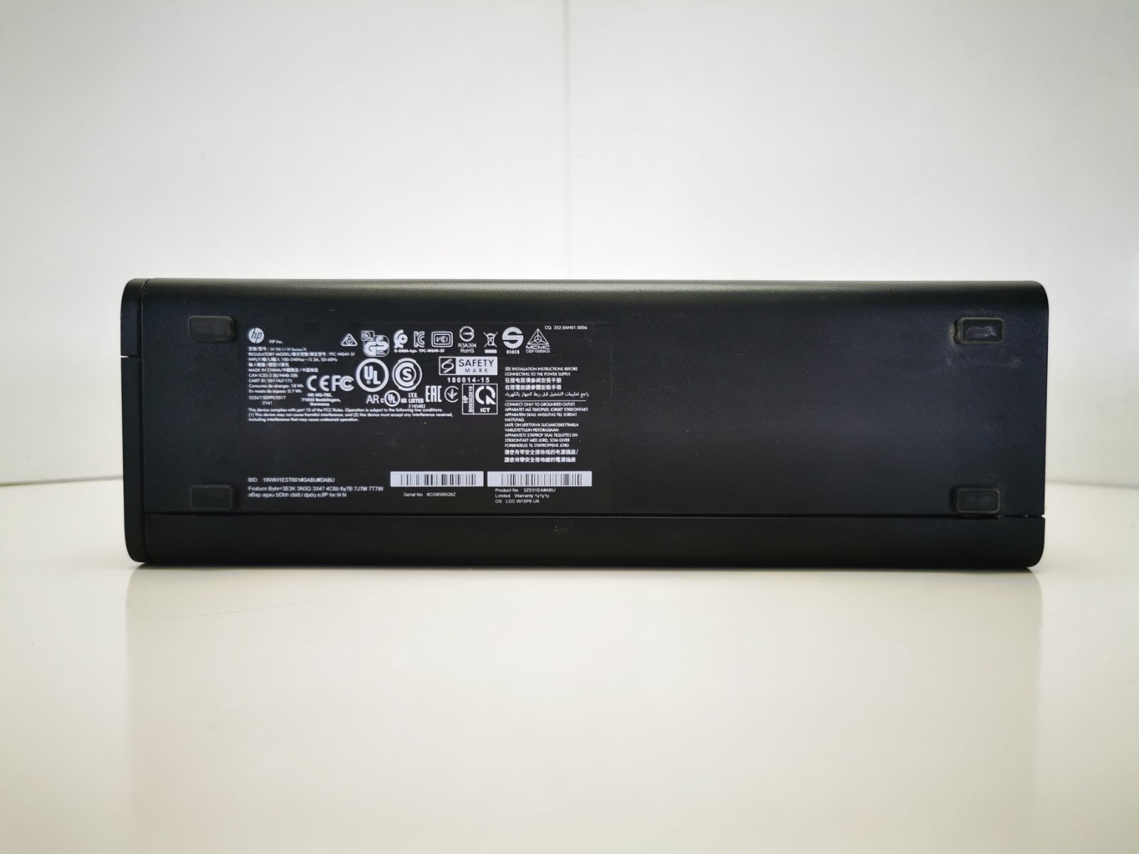 HP 290 G1 SFF Core i3-8100 3.6GHz 8GB RAM 256GB NVMe Windows 11 PC - VGA Faulty