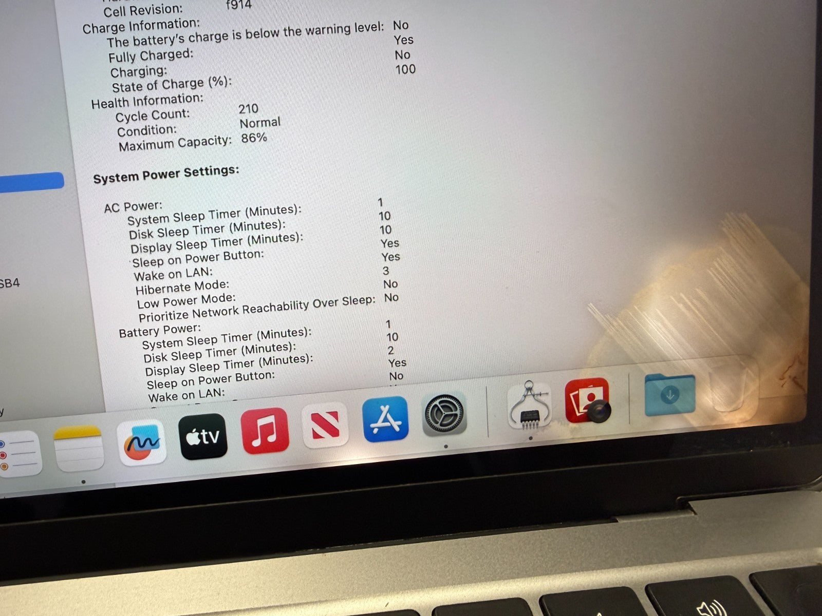 Apple MacBook Air 2022 (A2681) 13.6" - Apple M2/8GB RAM/256GB SSD/MacOS Sequoia