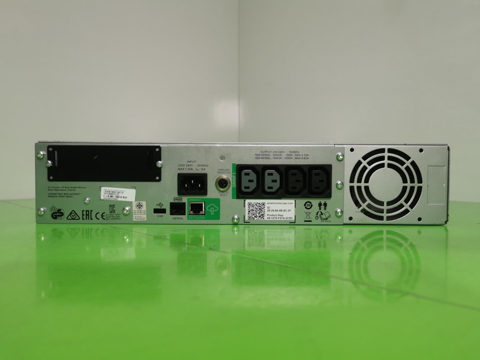 APC Smart-UPS SMT1000RMI2UC 1000VA 2U Rackmount UPS LCD 700W -With Batteries