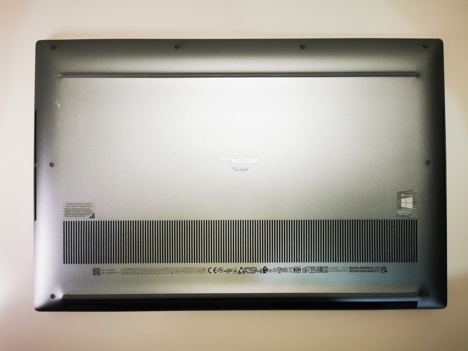 Dell Laptop Precision 5560 Core i7-11850H 32GB/512GB RTX A2000 15.6" WUXGA IPS