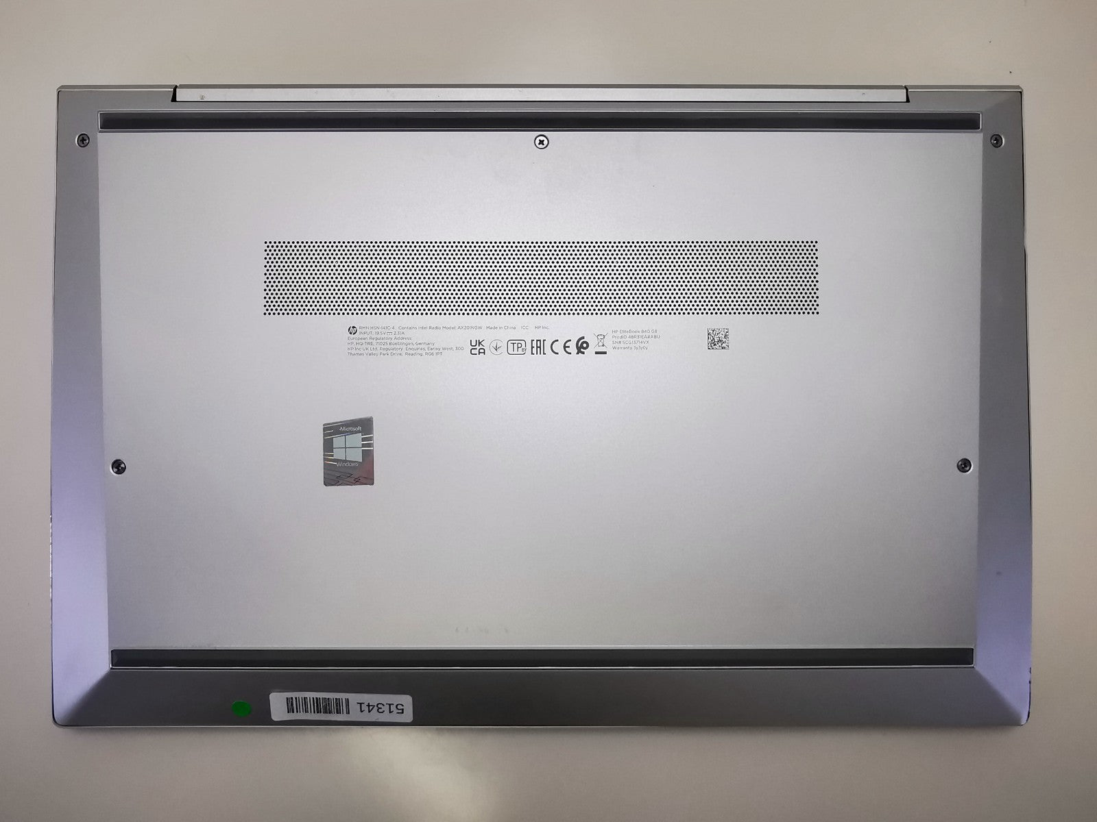 HP EliteBook 840 G8 14" Laptop - 11th Gen i5/8GB RAM/512GB NVMe SSD/Win 11 Pro