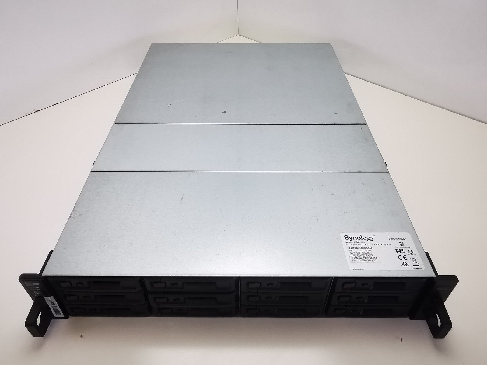 Synology Rackstation RS2416+ 12 Bay NAS - No Hard Drives Included - Tested