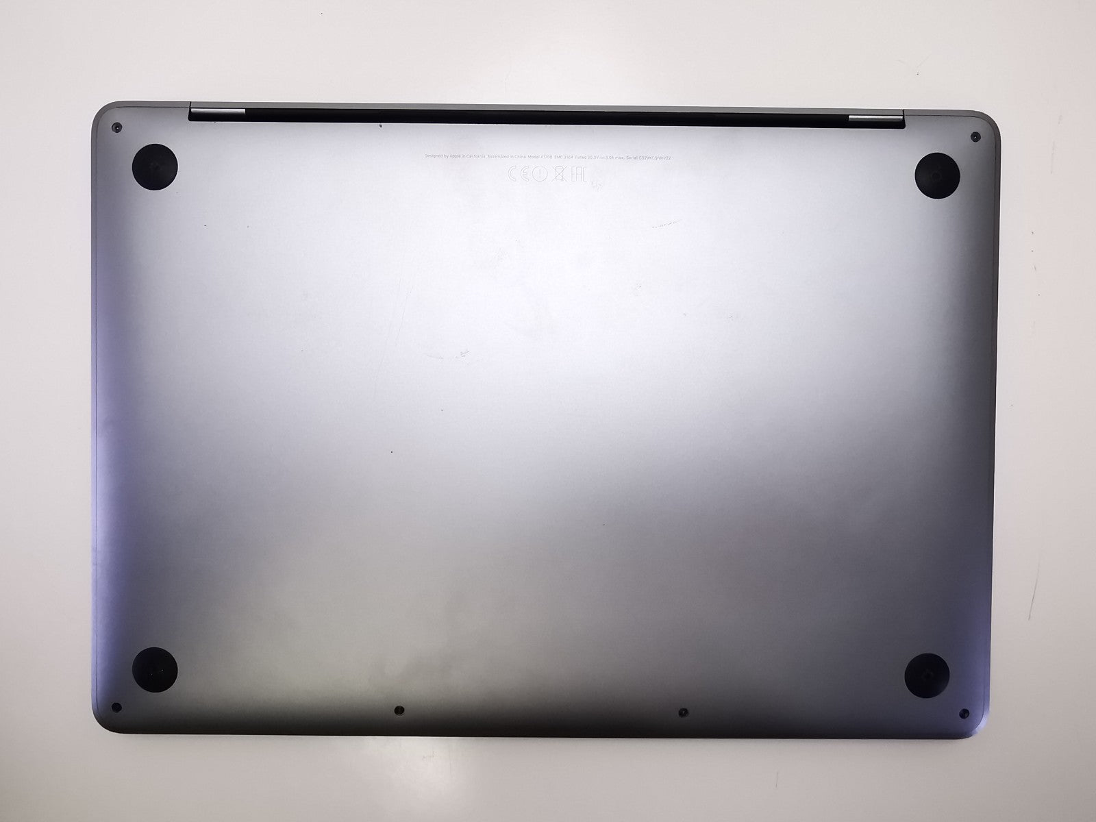 Apple MacBook Pro 2017 (A1708) 13" - Intel i5/8GB/120GB/MacOS Ventura - Defects
