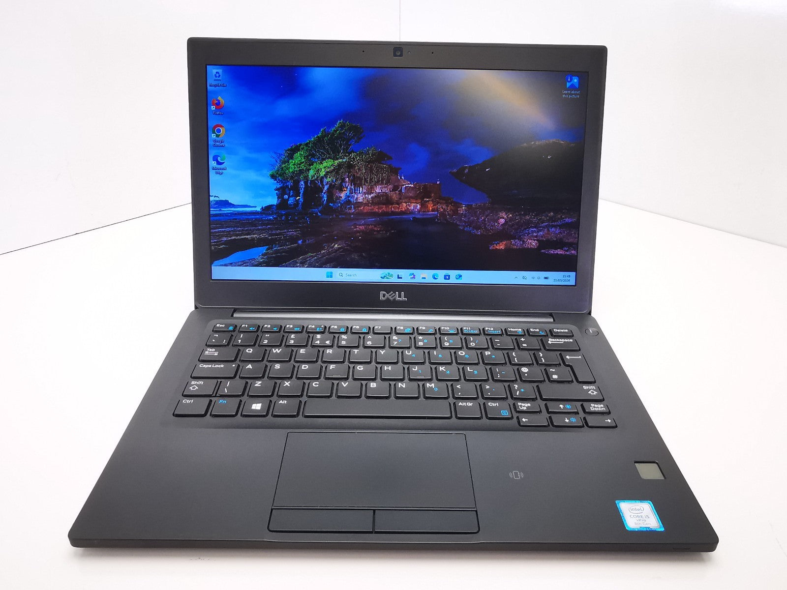 Dell Latitude 7290 12.5" Laptop - 8th Gen i5/8GB RAM/256GB SSD/Win 11 Pro